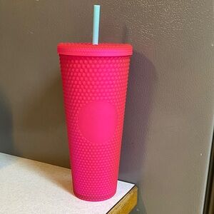 Starbucks 24oz Pink Studded Tumbler